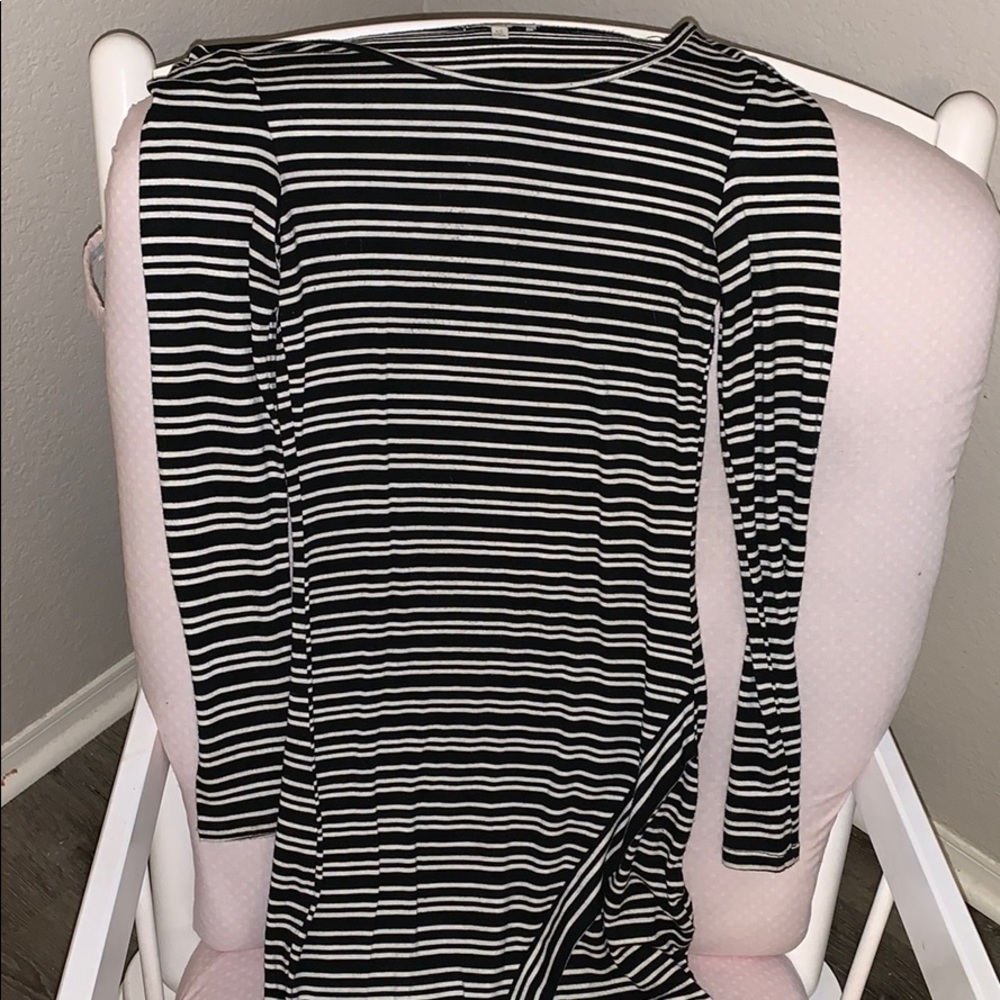 Long sleeve mini dress